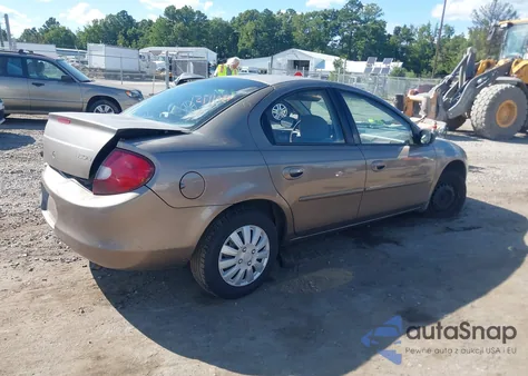 2000 Dodge Neon Highline из США, поврежденный, VIN 1B3ES46C7YD857818